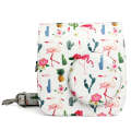 Flamingo Cactus Pattern PU Leather Protective Camera Case Bag For FUJIFILM Instax Mini 7S / 7C Ca...
