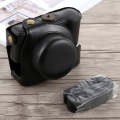 Full Body Camera PU Leather Case Bag with Strap for Panasonic LUMIX LX100(Black)