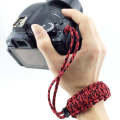 DIY Weave Style Anti-lost Colorful Wrist Strap Grip Emergency Survival Bracelet for DSLR / SLR Ca...