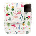 Flamingo Cactus Pattern PU Leather Protective Camera Case Bag For FUJIFILM Instax Mini90 Camera