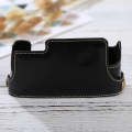 1/4 inch Thread PU Leather Camera Half Case Base for FUJIFILM X-E3(Black)