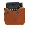 PU Leather Camera Protective bag for FUJIFILM Instax Mini 90 Camera, with Adjustable Shoulder Str...