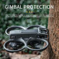 For DJI Avata 2 STARTRC Gimbal Lens Anti-collision Aluminum Alloy Guard Bumper (Silver Grey)