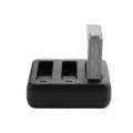 For DJI Osmo Action 4 / 3 Tri-Slot Batteries Charger (Black)