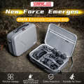 For DJI Avata 2 STARTRC WP2 Drone Handbag Messenger Storage Bag (Light Grey)