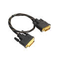 DVI 24 + 1 Pin Male to DVI 24 + 1 Pin Male Grid Adapter Cable(0.5m)