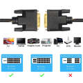 DVI 24 + 1 Pin Male to DVI 24 + 1 Pin Male Grid Adapter Cable(10m)