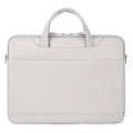 For 15-15.6 inch Laptop Multi-function Laptop Single Shoulder Bag Handbag(Grey)