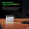 GMK NucBox Windows 10 System Mini PC, Intel Celeron J4125 Quad Core 64bit 14nm 2GHz-2.7GHz, Suppo...