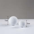 7cm Round Ball + 5cm Round Ball Geometric Cube Solid Color Photography Photo Background Table Sho...
