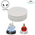 20cm Electric Rotating Turntable Display Stand LED Light Video Shooting Props Turntable, Power Pl...