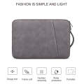 ND08 Sheepskin Notebook Iner Bag, Size:14.1-15.4 inch(Elegant Gray)