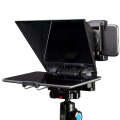 FEELWORLD TP2A NEW Portable Teleprompter with Remote Control & Lens Adapter Ring For Below 8 inch...