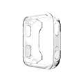 For Garmin Forerunner 35 / 30 TPU Half-pack Candy Color Protective Case(Transparent)