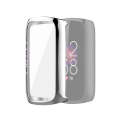 For Fitbit Luxe Full Coverage TPU Electroplating Protective Case Cover(Silver)