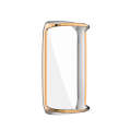 For Fitbit Luxe Full Coverage TPU Electroplating Protective Case Cover(Rose Gold)
