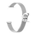 For Fitbit Luxe Clip-on Metal Watch Band(Silver)