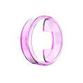 For Garmin Lily TPU Half-pack Candy Color Protective Case(Transparent Purple)