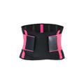 SBR Neoprene Sports Protective Gear Support Waist Protection Belt, Size:L(Pink)