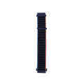 For Samsung Galaxy Watch3 45mm Nylon Loop Watch Band(Navy Blue)