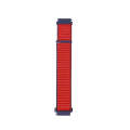 For Samsung Galaxy Watch4 Classic/Watch4 Nylon Loop Watch Band(Red)