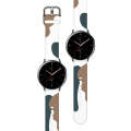 22mm Morandi Series Contrast Color Silicone Watch Band(1)