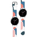 22mm Morandi Series Contrast Color Silicone Watch Band(10)