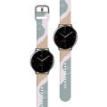 22mm Morandi Series Contrast Color Silicone Watch Band(17)