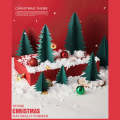 3 in 1 Creative Crude Log Pile Christmas Theme Shooting Props DIY Decorative Ornaments Background...