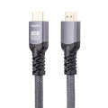 HDMI 2.0 Male to HDMI 2.0 Male 4K Ultra-HD Braided Adapter Cable, Cable Length:1.5m(Grey)