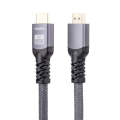 HDMI 2.0 Male to HDMI 2.0 Male 4K Ultra-HD Braided Adapter Cable, Cable Length:2m(Grey)