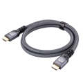 HDMI 2.0 Male to HDMI 2.0 Male 4K Ultra-HD Braided Adapter Cable, Cable Length:10m(Grey)