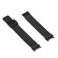 For Samsung Galaxy Watch4 40mm/44mm Double Insurance Buckle Milanese Watch Band(Black)