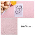 60 x 60cm PVC Backdrop Board Coarse Sand Texture Cement Photography Backdrop Board(Pink)