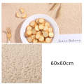 60 x 60cm PVC Backdrop Board Coarse Sand Texture Cement Photography Backdrop Board(Light Apricot)