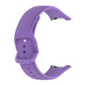 For OPPO Watch Free NFC Version Sport Silicone Watch Band(Purple)