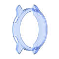 For Garmin Venu 2 Half Coverage Hollowed TPU Protective Case(Transparent Blue)
