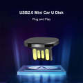 Car USB Interface Mini Metal U Disk, Capacity:16GB