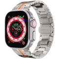 Steel Watch Band For Apple Watch Ultra 49mm&Watch Ultra 2 49mm / Series 9&8&7 45mm / SE 3&SE 2&6&...
