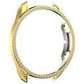 For Samsung Galaxy Watch 3 41mm Single Row Diamond PC Watch Case(Gold)