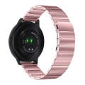 20mm Universal Magnetic Attraction Steel Watch Band(Pink)