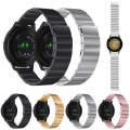 20mm Universal Magnetic Attraction Steel Watch Band(Black)