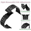 5-bead Stainless Steel Watch Band For Apple Watch Ultra 49mm&Watch Ultra 2 49mm / Series 9&8&7 45...