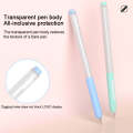 For Huawei M-Pencil 1 / 2 / 3 Universal Stylus Jelly Silicone Protective Cover(Grey)