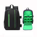 Outdoor Camera Backpack Waterproof Photography Camera Shoulders Bag, Size:45x32x18cm(Green)