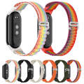 For Xiaomi Mi Band 8 Loop Nylon Watch Band(Rainbow Color)