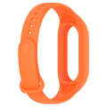 For Xiaomi Mi Band 8 Integrated Silicone Replacement Watch Band(Orange)