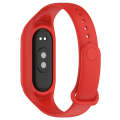 For Xiaomi Mi Band 8 Integrated Silicone Replacement Watch Band(Red)