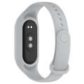 For Xiaomi Mi Band 8 Integrated Silicone Replacement Watch Band(Grey)