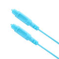 1.5m EMK OD2.2mm Digital Audio Optical Fiber Cable Plastic Speaker Balance Cable(Sky Blue)